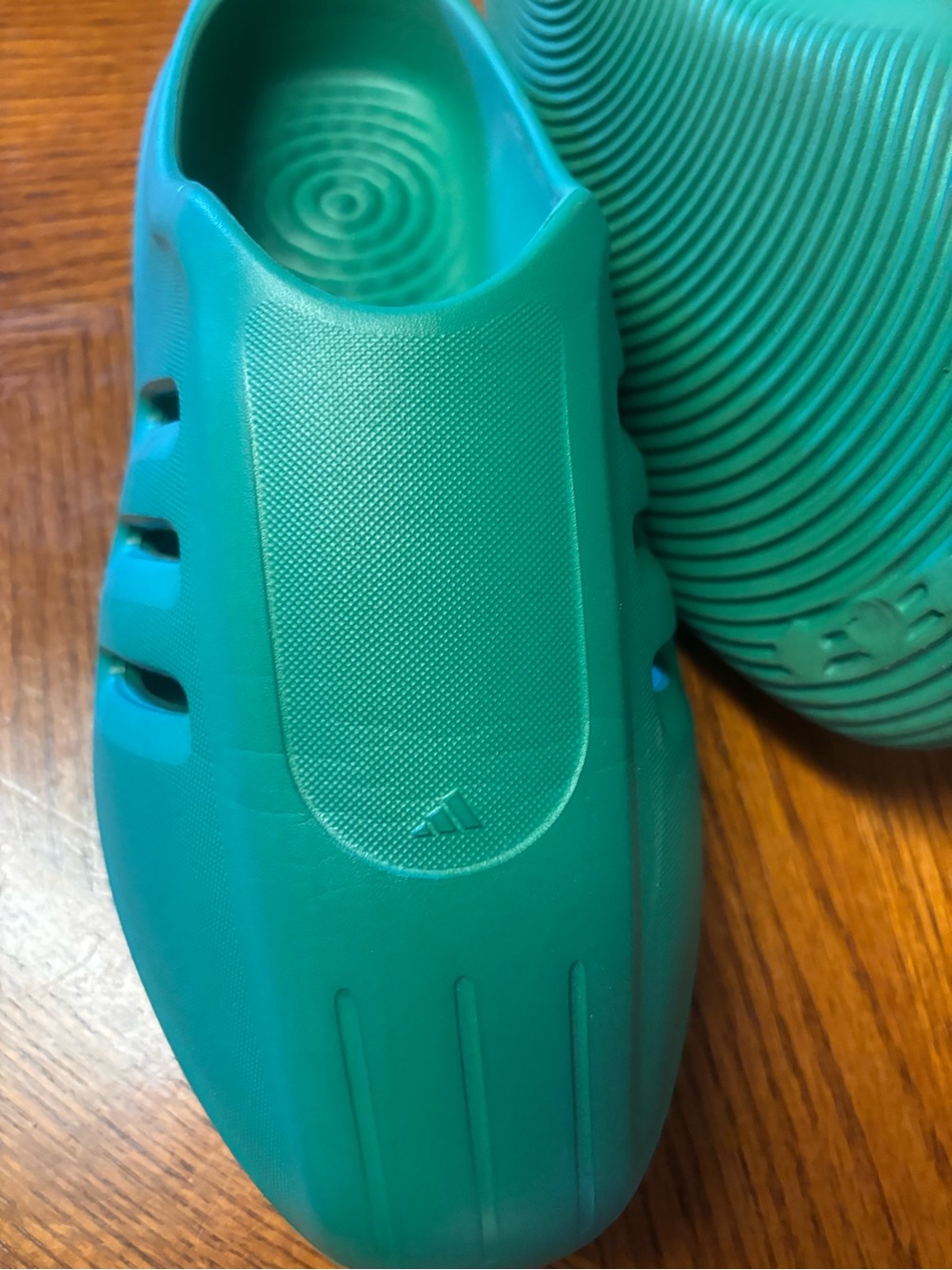 adidas Teal Slip-On Water-Resistant Clog